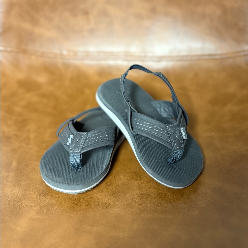 Billabong Kids Charcoal Flip Flops